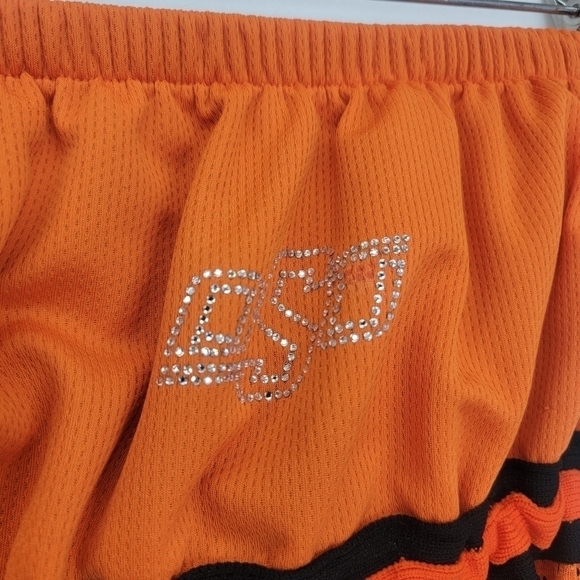 UNIVERSITY OF OKLAHOMA STATE UNIVERSITY LOGO SOLID STRAPLESS DRESS - Picture 6 of 15